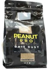 Crafty Catcher Boilies prach Bait Dust 1kg - Peanut Pro/Arašid Pro