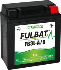 Fulbat Gélový akumulátor FB3L-A/B GEL (YB3L-A/B GEL)