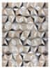 Kusový koberec Cooper Sisal Mosaic 22222 ecru/black – na von aj na doma 160x220