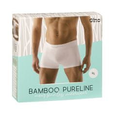 Gino Pánske boxerky bezšvové bambusové biele (53004) - veľkosť L