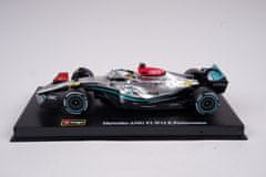 BBurago Kovový model Mercedes W13 - Lewis Hamilton (2022), 1:43 BBurago Signature