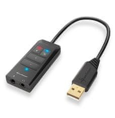 Sharkoon slúchadlá Skiller SGH3, + USB externá zvuková karta
