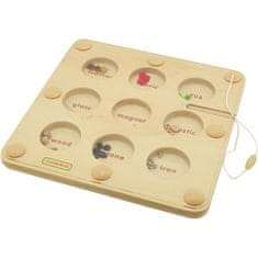 Masterkidz Čo priláka magnet Vzdelávacia hra Montessori Board Game