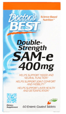 SAM-e, 400 mg, 60 enterických tabliet