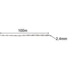 BIGSTREN Kosiaca struna do kosačky 2,4 mm 100 m