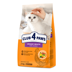 Club 4 Paws pre dospelé mačky urinary health 2 kg + kapsičky pre mačky My love set s kralikom 4x100g