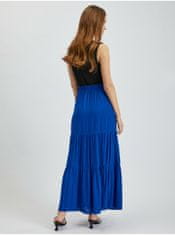 Orsay Modrá dámská maxi sukně 38