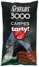 Sensas Kŕmna zmes 3000 Carp Tasty Spicy 1kg