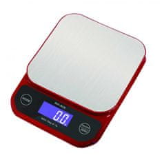 WH-B28 Red USB kuchynská vodeodolná váha do 10kg / 1g červená