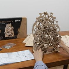 Robotime Rokr 3D drevené puzzle Kyvadlové hodiny 166 dielikov