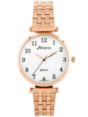Albatross Dámske hodinky Glamour Abbb97 (Za537c) Rose Gold/White