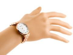 Albatross Dámske hodinky Glamour Abbb97 (Za537c) Rose Gold/White