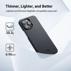 MagEZ 3 600D case, black/grey, iPhone 14 Pro Max