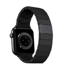 Carbon fiber strap, black, Apple Watch Ultra (49mm) 8/7 (45mm)/6/SE/5/4 (44mm)/3/2/1 (42mm)