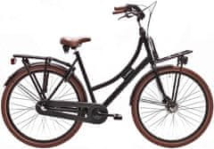 Avalon Cargo ženský bicykel, 28", 50 cm, matná čierna