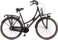 dámsky bicykel, 28", 57 cm, matná čierna