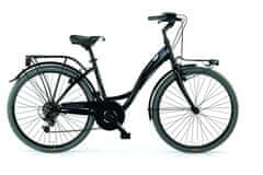 Agora dámsky bicykel, 26", 43 cm, čierna