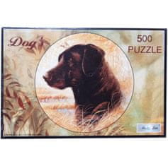 Master-line 500 ks puzzle okrúhle Labradorský retríver