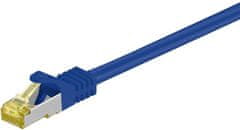 MICRONET MicroConnect patch kábel S/FTP, RJ45, Cat7, 0.25m, modrá