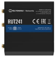 Teltonika LTE Wi-Fi Router RUT241, 2,4 GHz, 802.11b/g/n, 2/3/4G, LTE, 1x DI/DO
