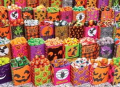 Cobble Hill Puzzle Halloweenskej sladkosti 500 dielikov