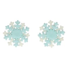 FunCakes Cukrové dekorácie snehové vločky 12ks 