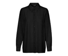 Vero Moda Dámska košeľa VMVIVI Regular Fit 10283143 Black (Veľkosť S)