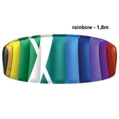 kite komorový Air rainbow - veľ. 1,8 m
