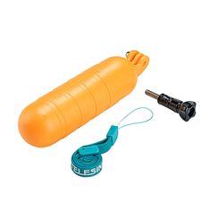 TELESIN Floaty Bobber vodeodolný držiak pre športové kamery, žltý