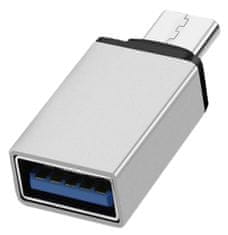 XtendLan Adaptér USB C (M) na USB 3.0 (F), OTG - dovoľuje pripojenie flash diskov, klávesníc atď. k mobilným telefónom