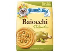MULINO BIANCO Baiocchi - sušienky s pistáciovou náplňou 240g, 6