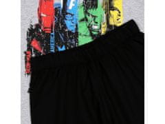 MARVEL COMICS Avengers Marvel Šedo-čierne chlapčenské pyžamá s krátkym rukávom, letné pyžamá 11-12 let 146/152 cm