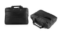 Logic taška BASE 15 pre notebooky do veľkosti 15,6", 3 vrecká, čierna