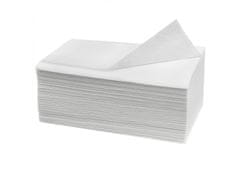 ELLIS Ecoline Recyklovaný, dvojvrstvový skladaný uterák, biely papierový uterák 12000 kusy