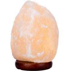INNA Lampa SOĽNÁ na drevenom podstavci Himalájska soľ 2,5 - 4 kg 