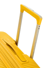 Cestovný kufor Soundbox 67cm žltá Spinner rozšíriteľný