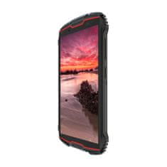 KingKong Mini 2 Pro, odolný mini smartfón, 4" QHD+ displej, 4GB/64GB, batéria 3 000 mAh, stupeň ochrany IP65, červený