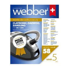 Webber Vrecia BS-1204 Sam.Sev.7961,7962 x 5sz