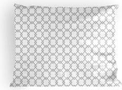 Konsimo Bavlnené obliečky RENA 200x140 cm bielo-šedé