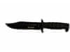 Kandar Lovecký nôž SURVIVAL, čierny, 28,5 cm T-333