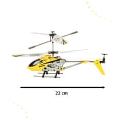 Syma Vrtuľník na diaľkové ovládanie SYMA S107H 2,4GHz RTF žltý