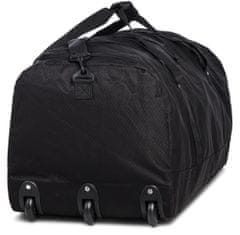 Southwest Cestovná taška Foldable 3 wheels Black