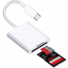 CO2 Adaptér, čítačka kariet, USB-C, micro SD/TF CO2-0091