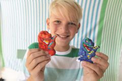 Mac Toys Výroba a maľovanie - 3D dinosaury