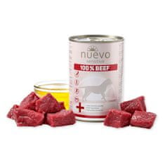 Nuevo konzerva pre psa Sensitive 100% Beef 6 x 400g