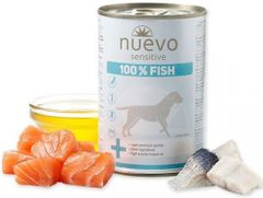 Nuevo konzerva pre psa Sensitive 100% Fish 6 x 375g