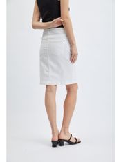 Orsay Bílá dámská džínová sukně 36