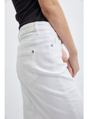 Orsay Bílá dámská džínová sukně 36