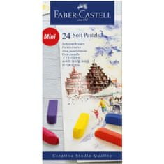 Faber-Castell Suchý pastel Creative Studio mini set 24 farebný