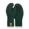 Pánske rukavice Milhaud tmavo zelená Universal